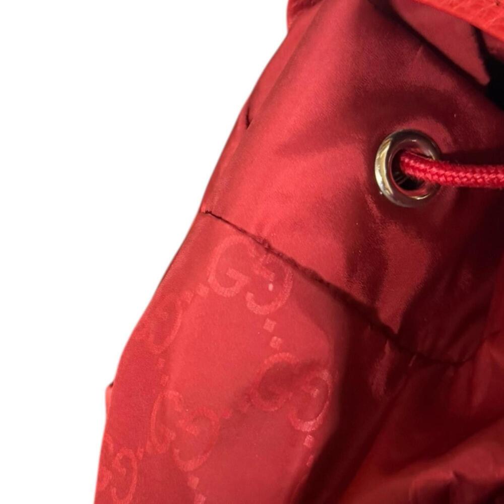 GUCCI Red Backpack - Picture 10 of 13